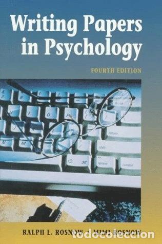 Libros: Writing Papers in Psychology- 9780534348267 - Foto 1