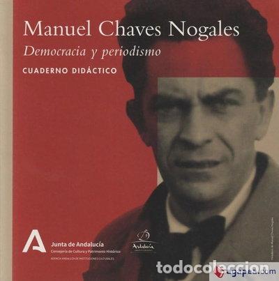Libros: Manuel Chaves Nogales: democracia y periodismo- 9788499593616