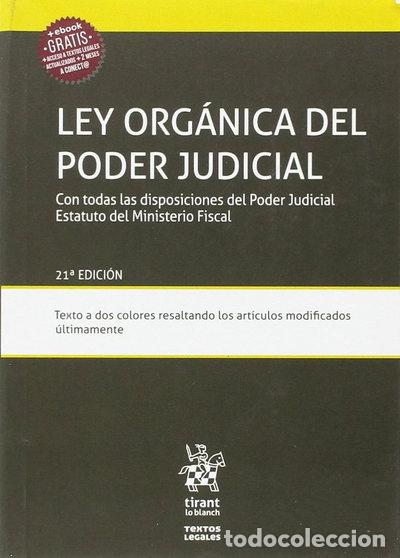 Libri di seconda mano: Ley Org&aacute;nica del Poder Judicial- 9788491691969