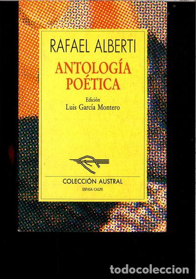 Libros: Antolog&iacute;a po&eacute;tica- 9788423972784