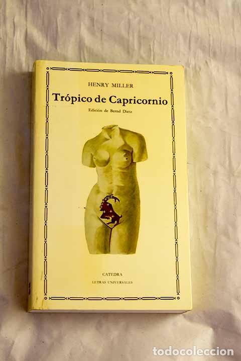 Libros: Tr&oacute;pico de Capricornio.- Miller, Henry - Foto 1