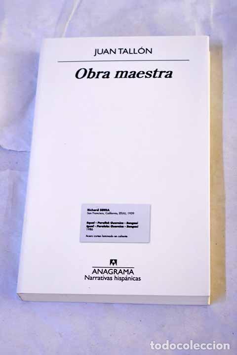 Libros: Obra maestra: Tall&oacute;n, Juan.- Tall&oacute;n, Juan