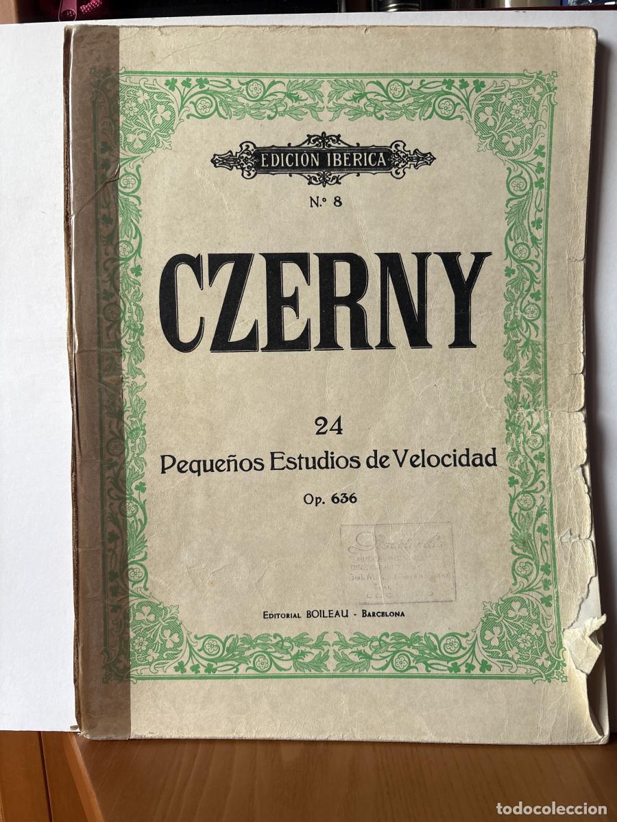 B&uuml;cher: CZERNY. EDICION IB&Eacute;RICA N&ordm;8. 24 PEQUE&Ntilde;OS ESTUDIOS DE VELOCIDAD. OP636 - TDK694