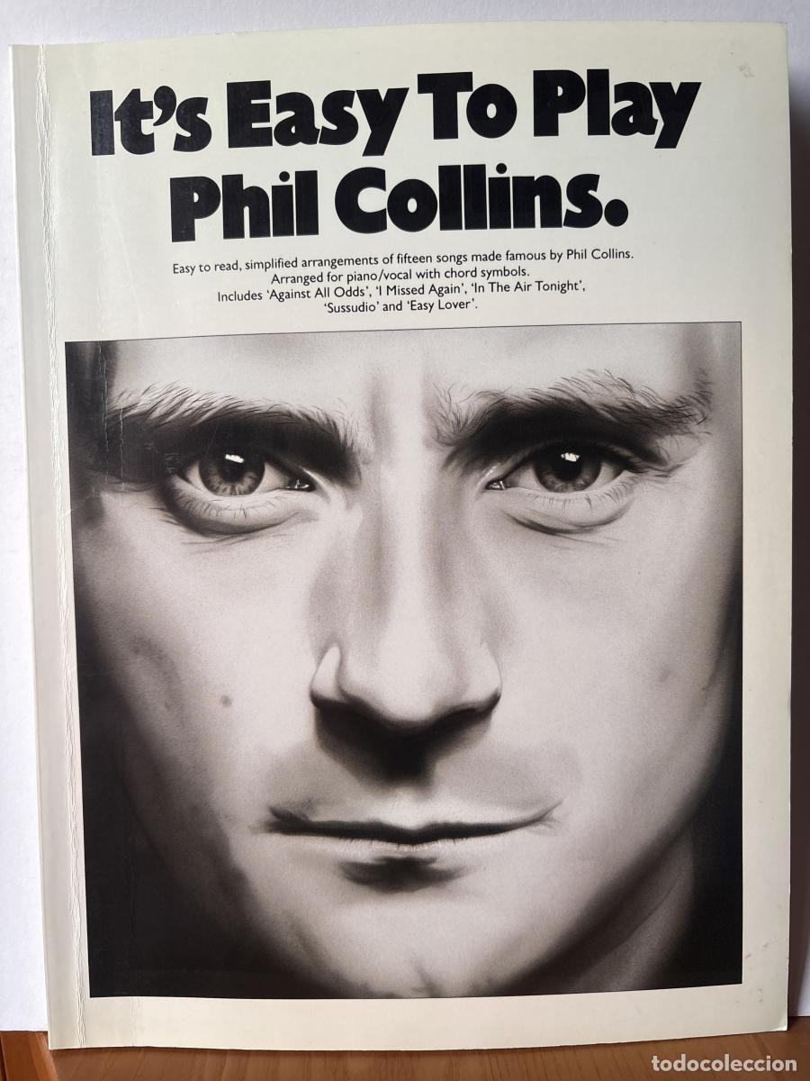 Libros: ITS EASY TO PLAY PHIL COLLINS - TDK694 - Foto 1