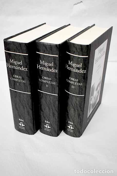 Libros: Obras completas: Hern&aacute;ndez, Miguel.- Hern&aacute;ndez, Miguel