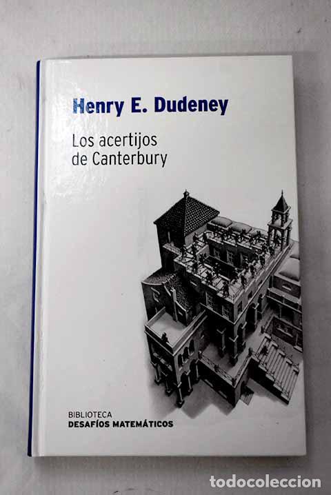 Libros: Los acertijos de Canterbury.- Dudeney, Henry E.