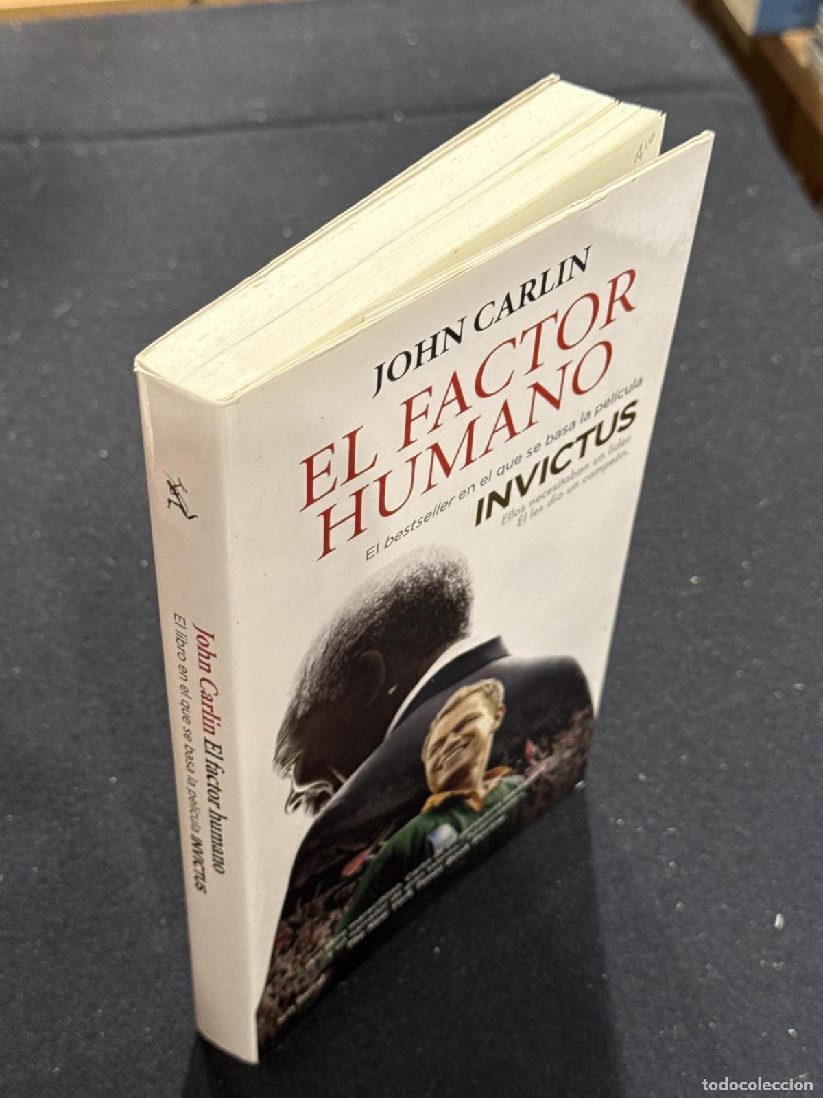 Libros: El factor humano - John Carlin - Foto 3
