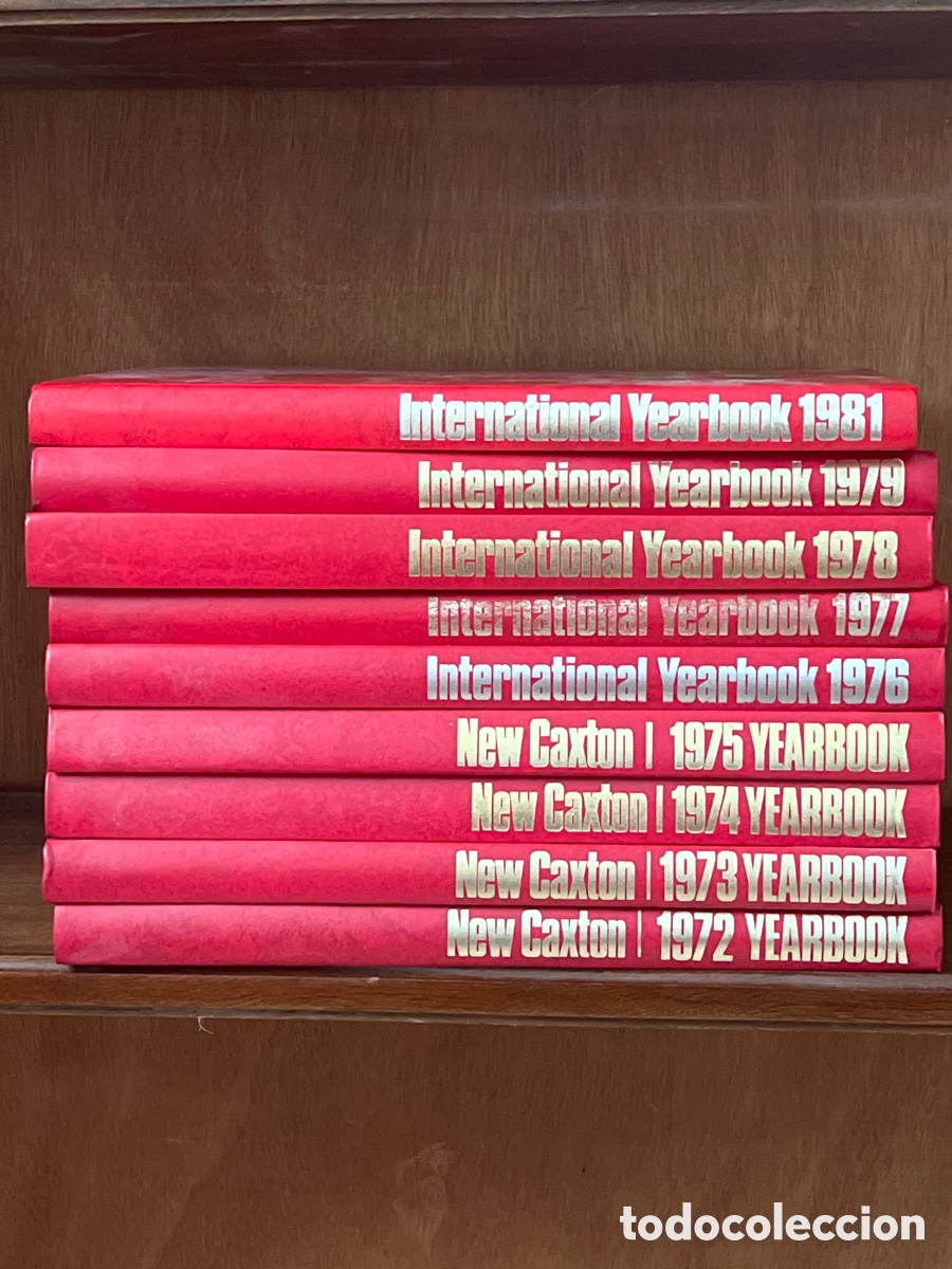 Libros: Lote 9 Caxton Yearbook - Foto 1