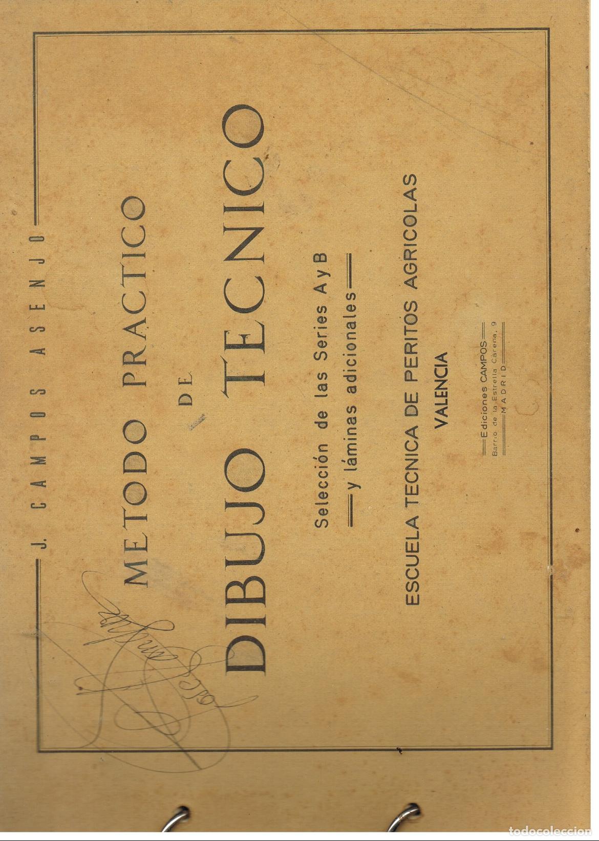 Libros: Metodo Practico De Dibujo Tecnico - J. Campos Asenjo