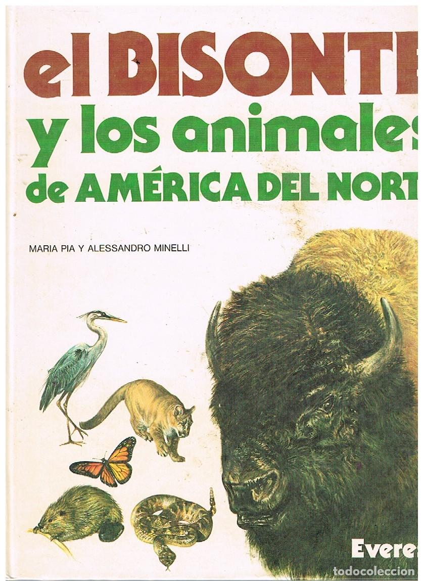 Libros: El bisonte y los animales de Am&eacute;rica del Norte - Maria Pia, Alessandro Minelli