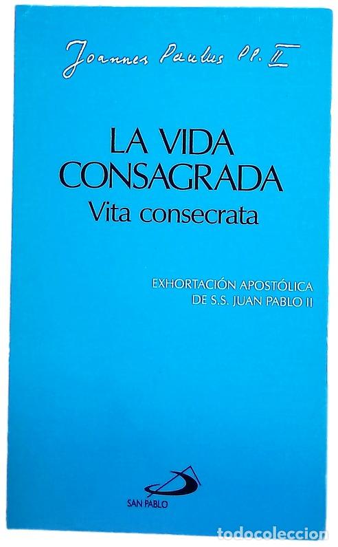 books: La vida consagrada Vita consecrata