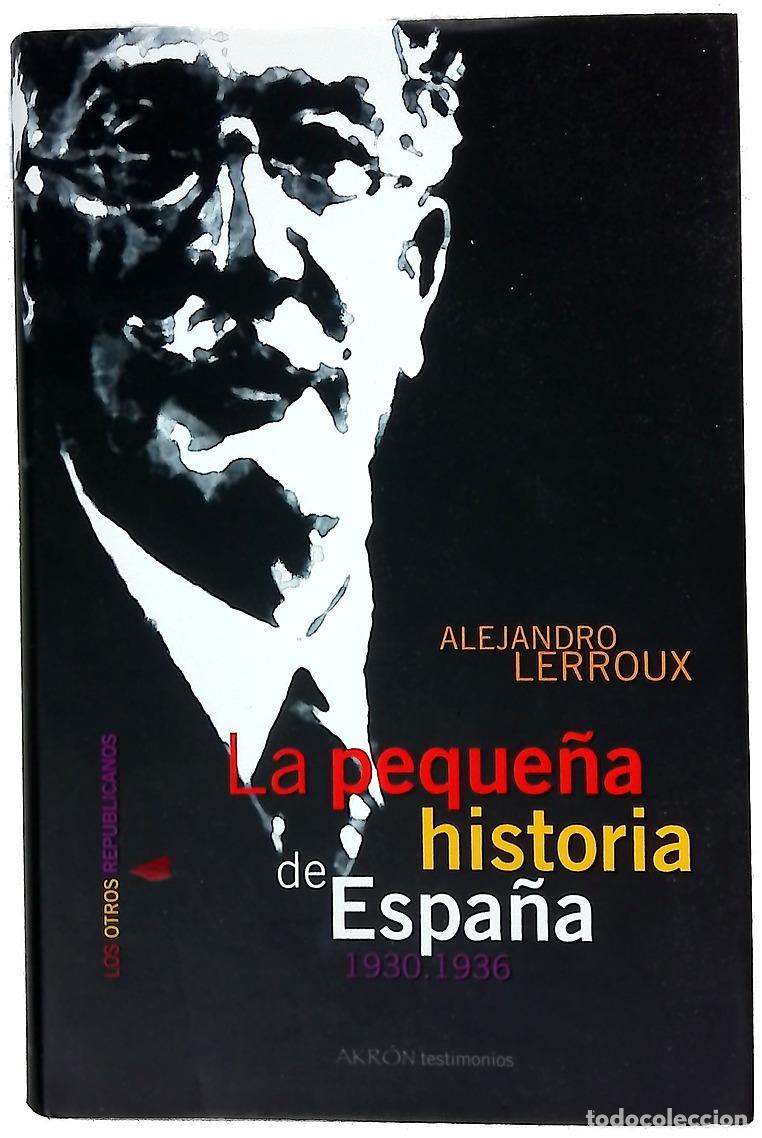 Libros: La peque&ntilde;a historia de Espa&ntilde;a (1930-1936)