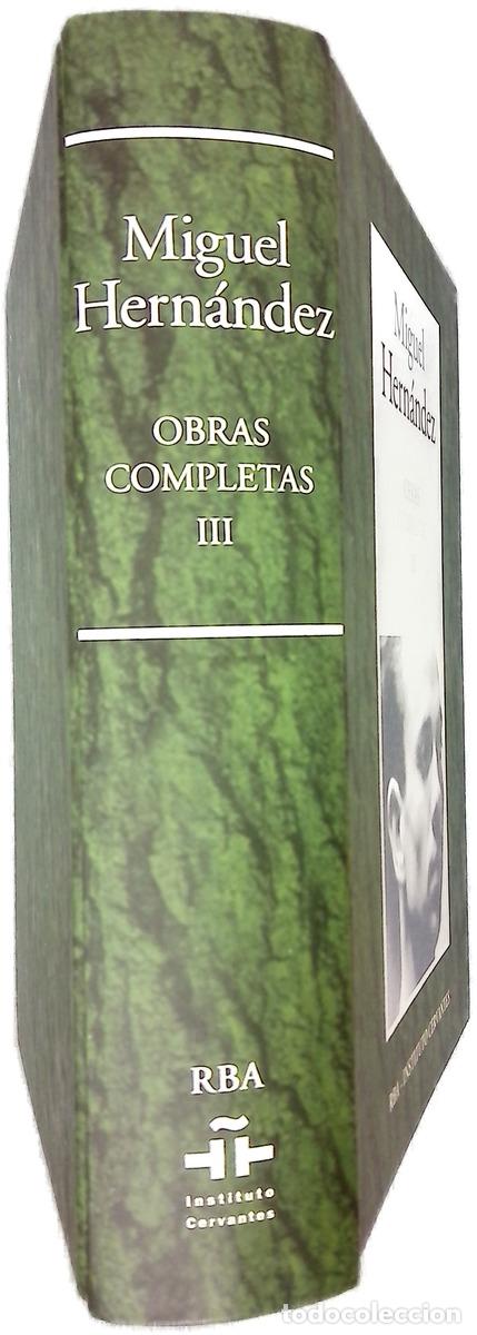 B&uuml;cher: Obras completas Tomo III - Hern&aacute;ndez, Miguel