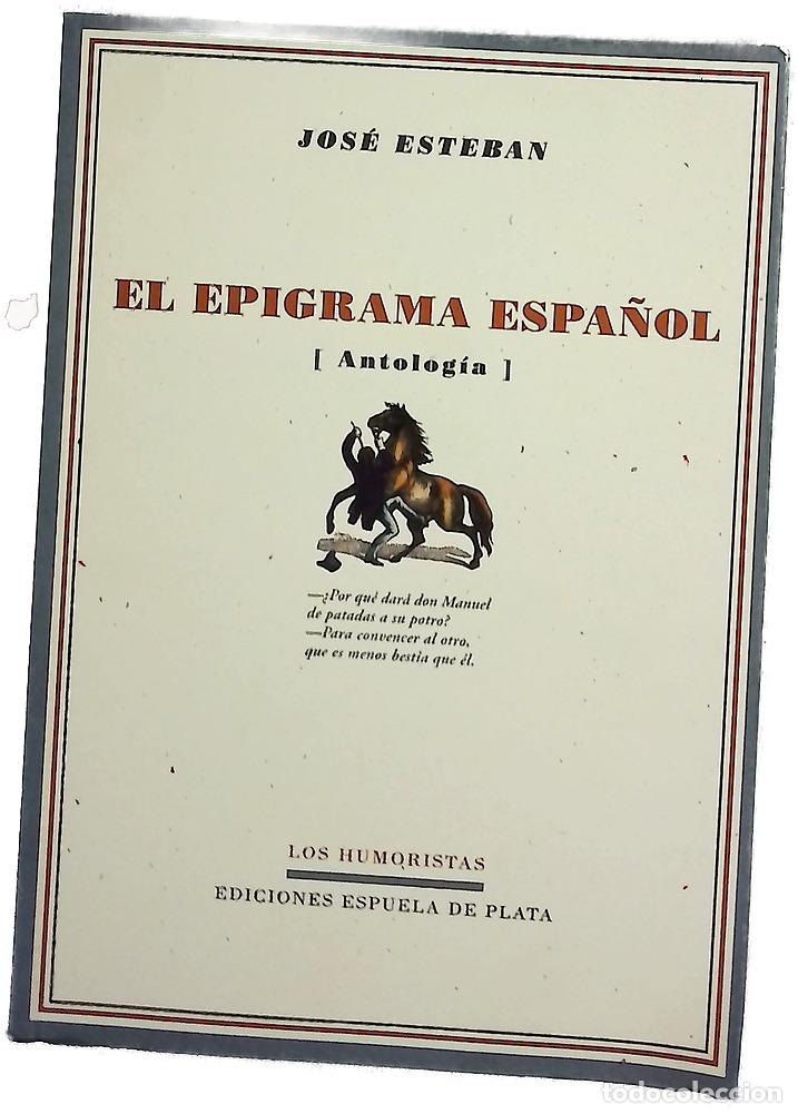Libros: El epigrama espa&ntilde;ol (antolog&iacute;a) - Foto 1