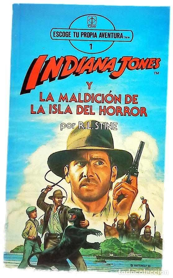 Libros: Indiana Jones y la maldici&oacute;n de la isla del horror