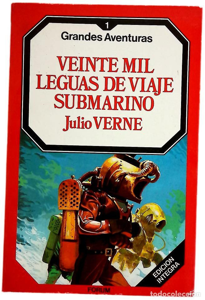 Libros: Veinte mil leguas de viaje submarino - Foto 1