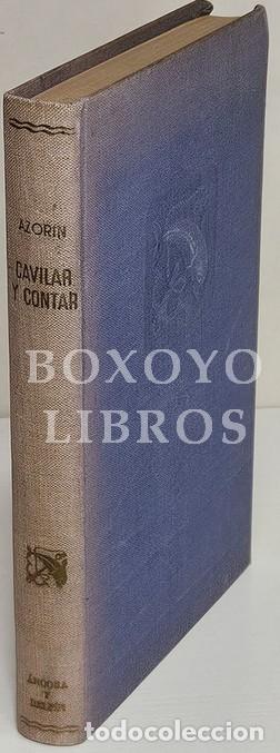 books: AZOR&Iacute;N. Cavilar y contar