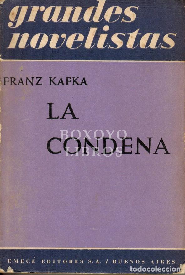 Libros: KAFKA, Franz. La condena - Foto 1