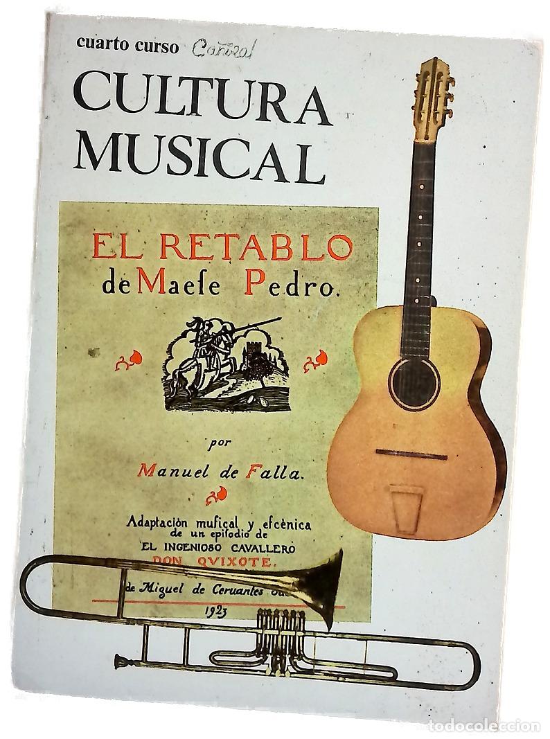 Livres: Cultura musical Cuarto Curso