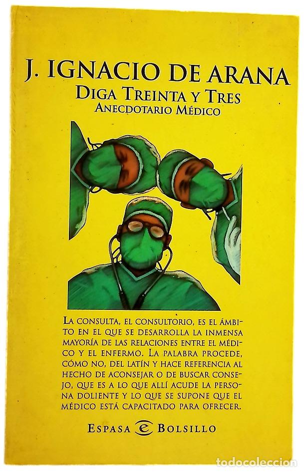 Livres: Diga treinta y tres anecdotario m&eacute;dico