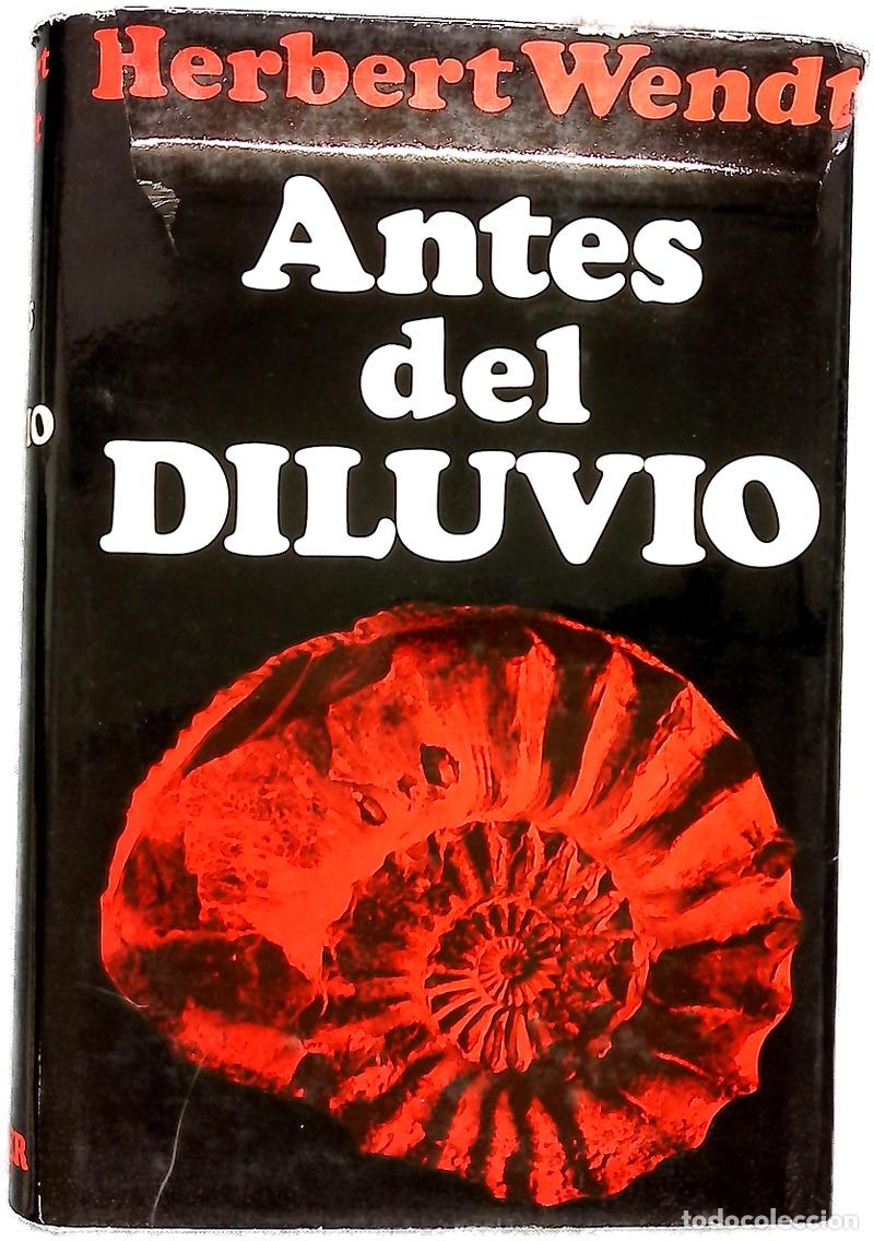 Libros: Antes del diluvio la novela del mundo de los f&oacute;siles