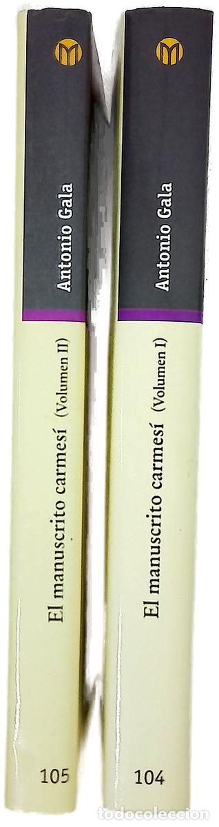 Libros: El manuscrito carmes&iacute;; Vol. I y II