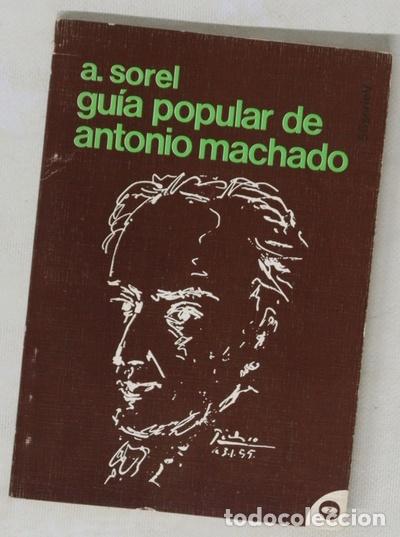 Livros em segunda m&atilde;o: Gu&iacute;a popular de Antonio Machado
