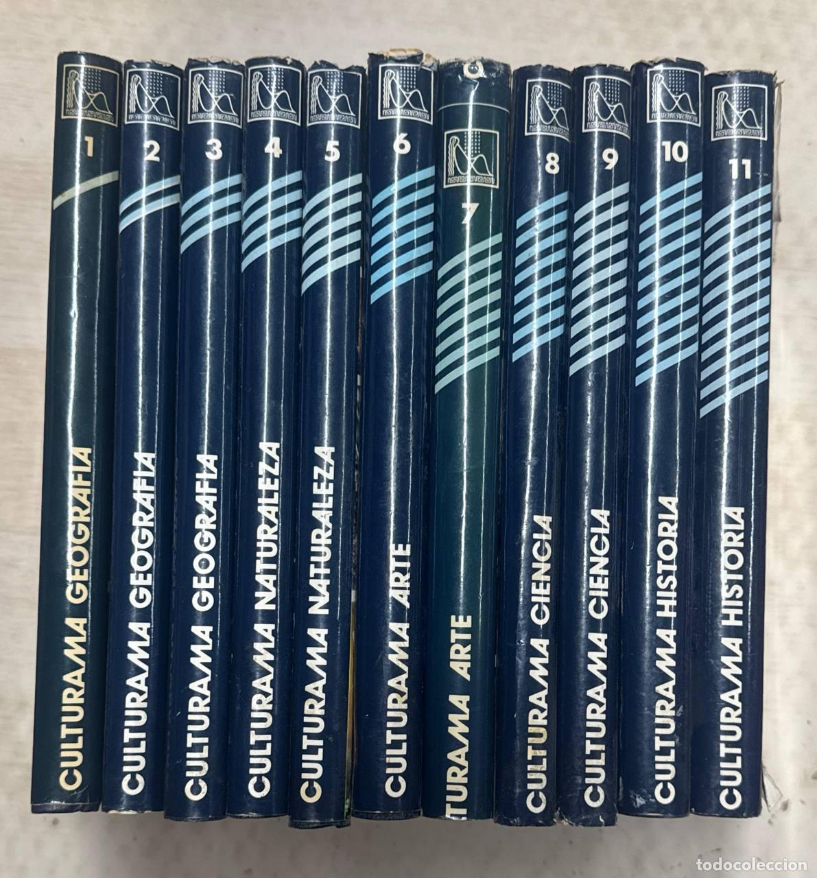 Libros: Culturama: gran enciclopedia tem&aacute;tico-visual. 11 Tomos.