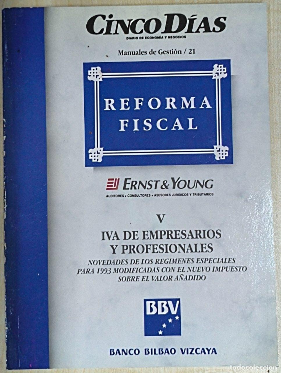 Libros: Reforma fiscal V IVA DE EMPRESARIOS Y PREFESIONALES