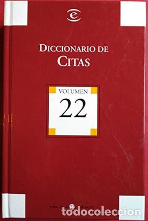 Libros: Diccionario de citas