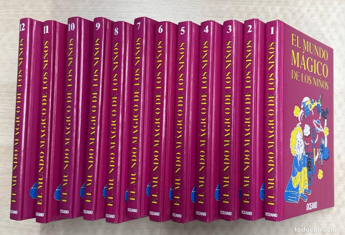 Libros: EL MUNDO M&Aacute;GICO DE LOS NI&Ntilde;OS . 12 VOL&Uacute;MENES.