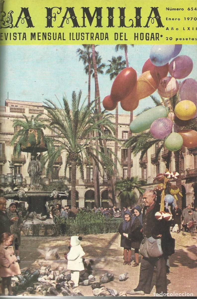 Libros: La familia. Revista Mensual Ilustrada del Hogar. 1970. Barcelona. 12 n&uacute;meros. Encuadernada. 24x17 cm