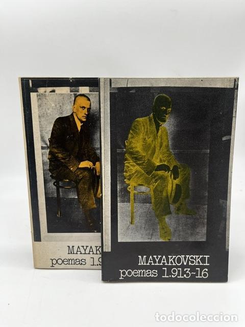 Libros: MAYAKOVSKI, Vladimir. - Poemas (1913-1916) (1917-1930) 2 vol&uacute;mes.