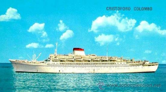 L&iacute;neas de navegaci&oacute;n: Programa Del Dia 20 Setbre 1976 Del Barco Cristoforo Colombo. - Foto 3