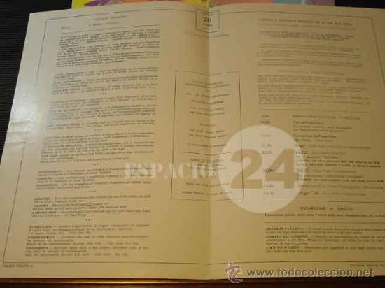 L&iacute;neas de navegaci&oacute;n: Programa Del Dia 20 Setbre 1976 Del Barco Cristoforo Colombo. - Foto 5