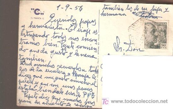 L&iacute;neas de navegaci&oacute;n: LINEA C. CIRCULADA A&Ntilde;O 1956. - Foto 2