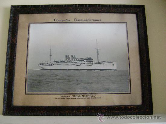 L&iacute;neas de navegaci&oacute;n: BARCO.MOTONAVE CIUDAD DE SEVILLA - Foto 3