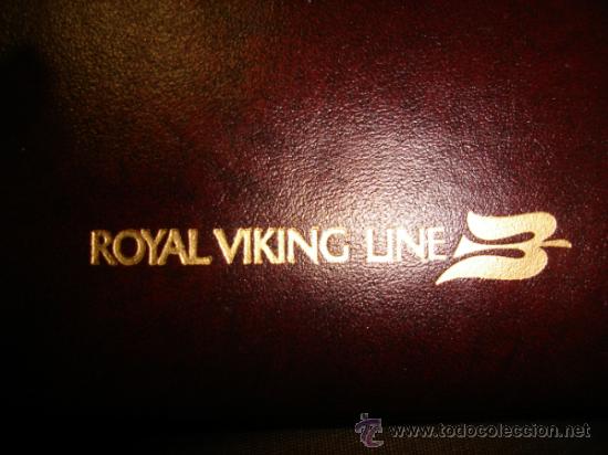 L&iacute;neas de navegaci&oacute;n: LISTA DE VINOS. ROYAL VIKING LINE. 1983 - Foto 2