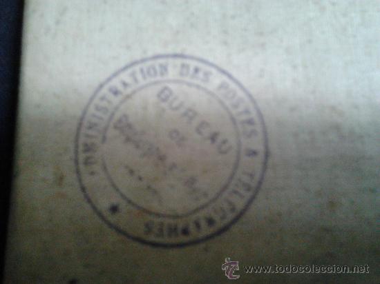 L&iacute;neas de navegaci&oacute;n: ANTIGUO MAPA SOBRE LINO LE CHEF DATELIERS - Foto 2