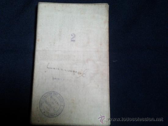 L&iacute;neas de navegaci&oacute;n: ANTIGUO MAPA SOBRE LINO LE CHEF DATELIERS - Foto 1