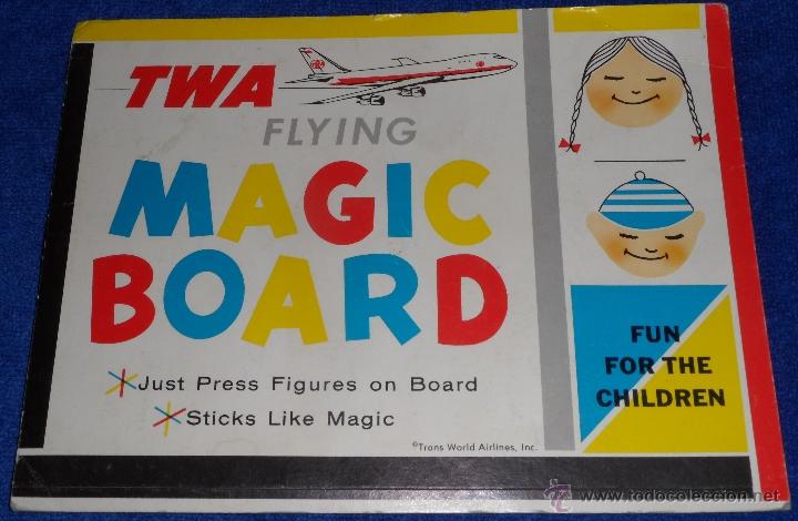 L&iacute;neas de navegaci&oacute;n: TWA Airlines Kids Flying Magic Board - Foto 1