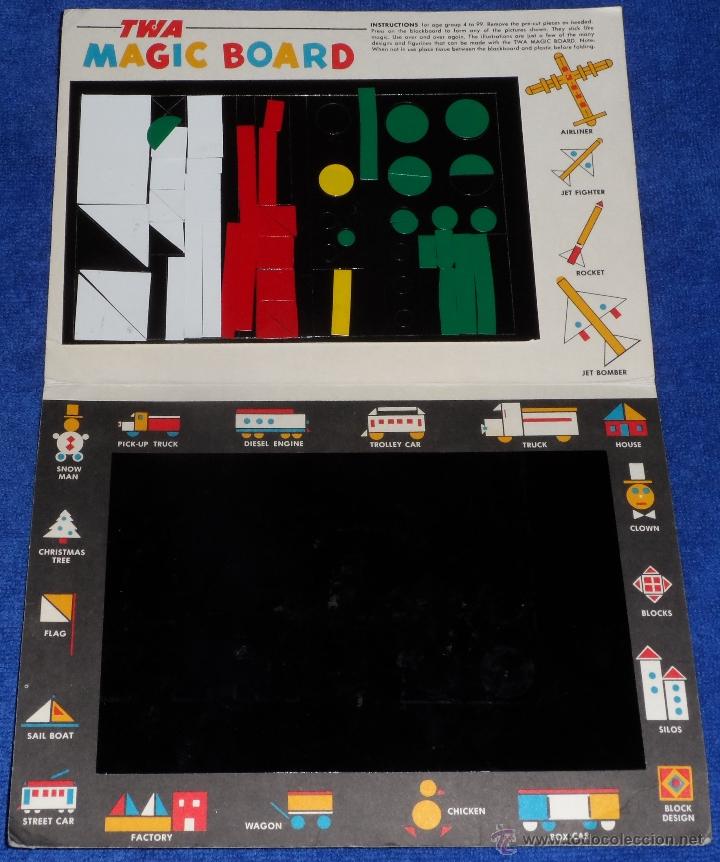 L&iacute;neas de navegaci&oacute;n: TWA Airlines Kids Flying Magic Board - Foto 2