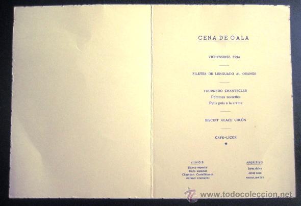L&iacute;neas de navegaci&oacute;n: MEN&Uacute; IBERIA. OPERACI&Oacute;N SATURNO 1968. ENVIO GRATIS&iexcl;&iexcl;&iexcl; - Foto 2