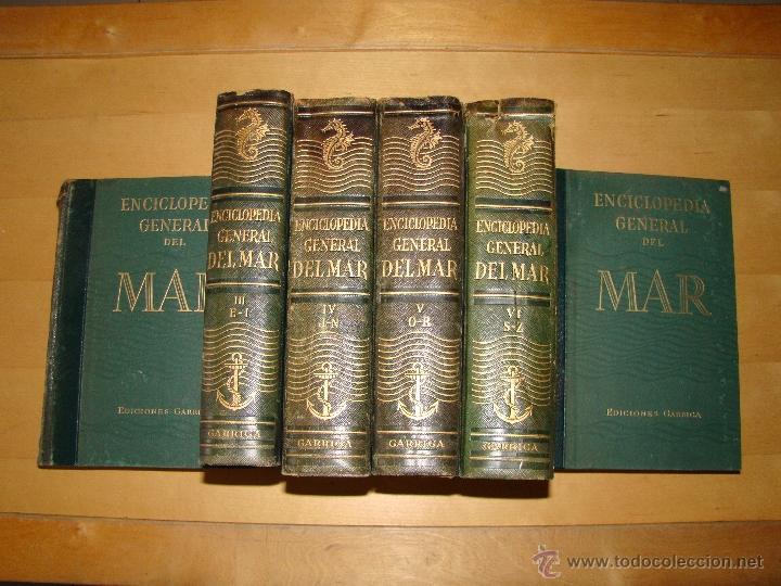 L&iacute;neas de navegaci&oacute;n: Enciclopedia General del Mar - Ediciones GARRIGA - Foto 1