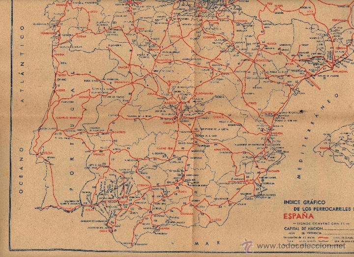 L&iacute;neas de navegaci&oacute;n: AMERICAN EXPORT LINES. 1954. BUQUES Y MAPA FERROCARRILES - Foto 3