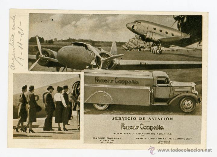 L&iacute;neas de navegaci&oacute;n: FERRER Y COMPA&Ntilde;IA, SERVICIO DE AVIACION - Foto 2