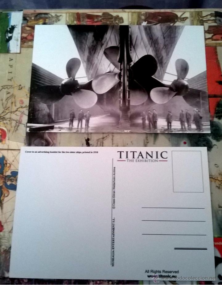 L&iacute;neas de navegaci&oacute;n: POSTAL DEL TITANIC 2 - Foto 1