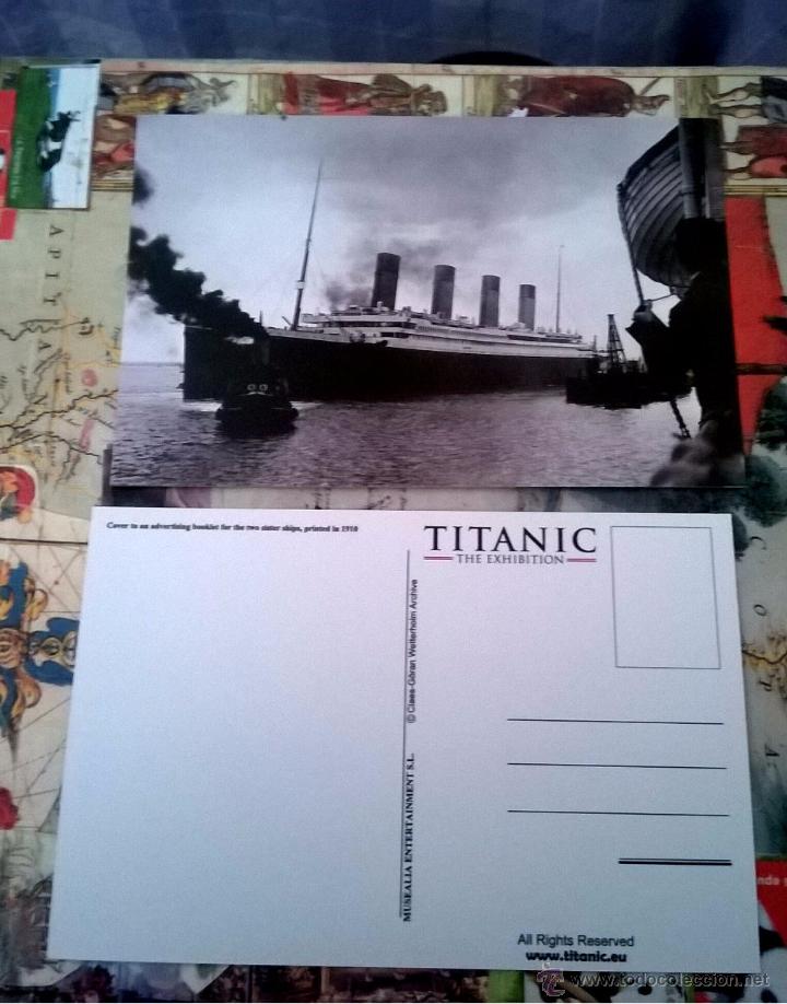 L&iacute;neas de navegaci&oacute;n: POSTAL DEL TITANIC 3 - Foto 1