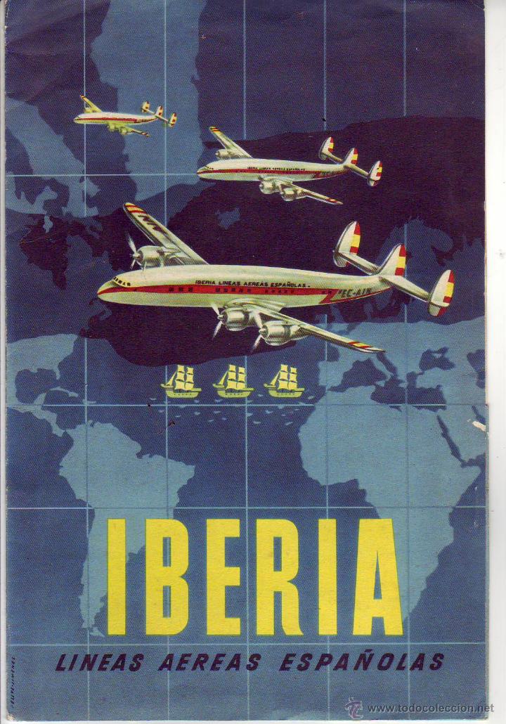 L&iacute;neas de navegaci&oacute;n: iberia carpeta documentos - Foto 1