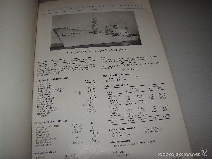 L&iacute;neas de navegaci&oacute;n: Antiguo catalogo descriptivo de barcos de la compa&ntilde;&iacute;a DSR - Foto 14
